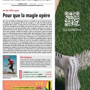 Couv SPORTeco 831 du 17 juin 2024