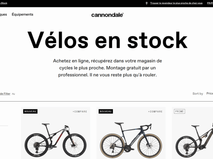 Un nouveau service chez Cannondale