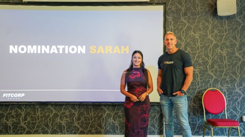 Sarah Lahoual promue chez Fitadium