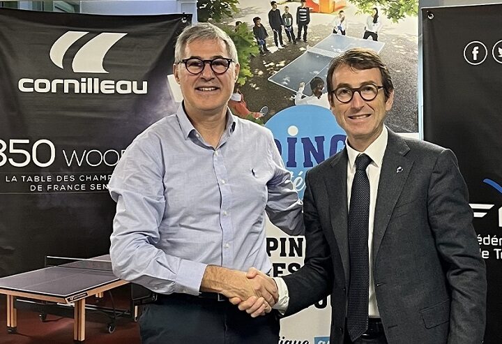 La FFTT prolonge avec Cornilleau