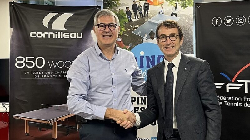 La FFTT prolonge avec Cornilleau