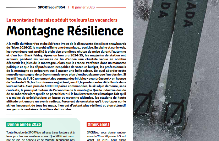 SPORTéco 854 en accès libre