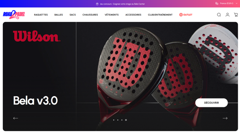 Tennispro lance Road2Padel