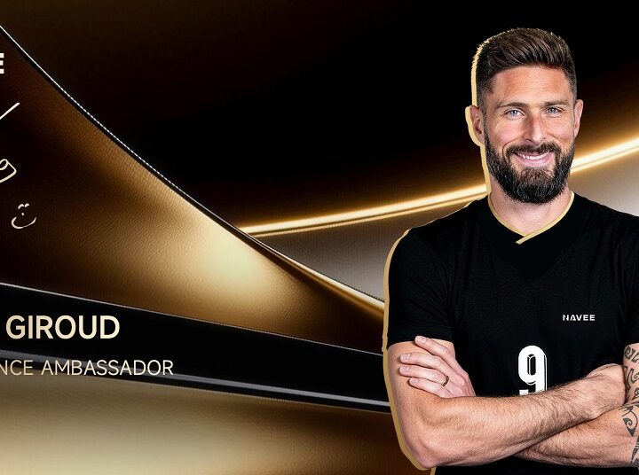 Olivier Giroud nouvel ambassadeur de Navee