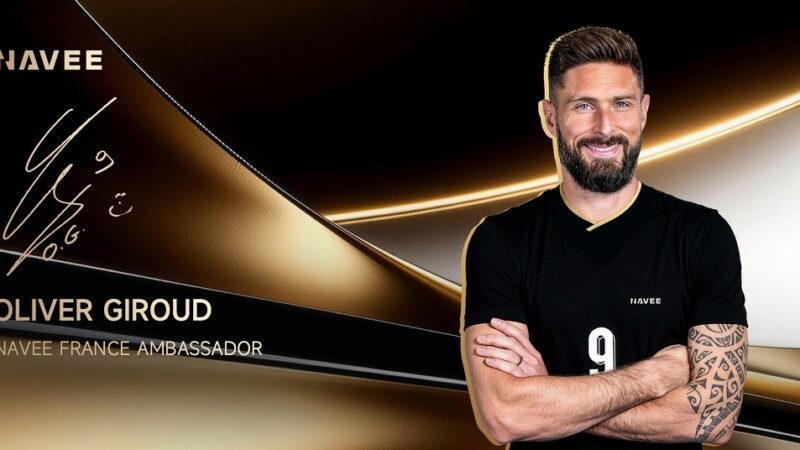 Olivier Giroud nouvel ambassadeur de Navee