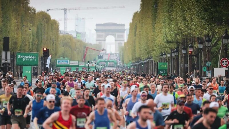 Strava dévoile les chiffres du marathon de Paris