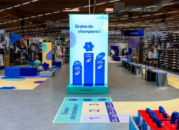 Décathlon teste un nouveau concept à Herblay