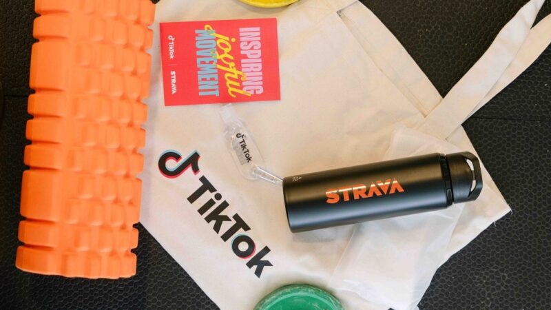 Tiktok et Strava lancent le Local Movement Fund