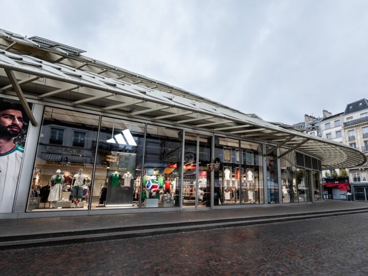 Adidas inaugure son nouveau magasin parisien