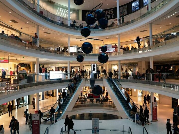 Les centres commerciaux toujours aussi populaires