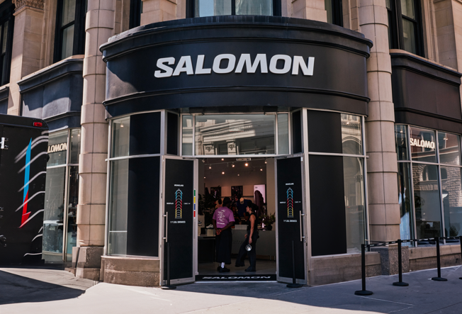Salomon renforce sa présence à New York