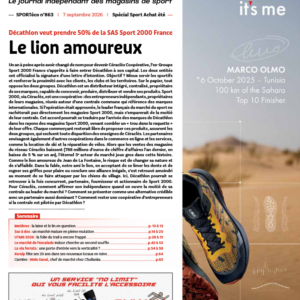 Couv SPORTeco 863 du 7 septembre 2026