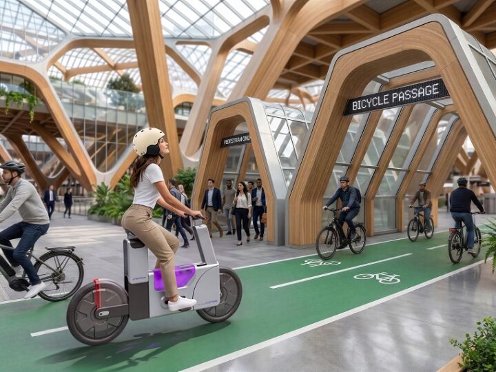 Decathlon et Alstom dévoilent leur vélo connecté