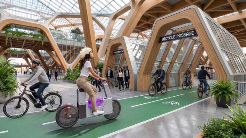 Decathlon et Alstom dévoilent leur vélo connecté
