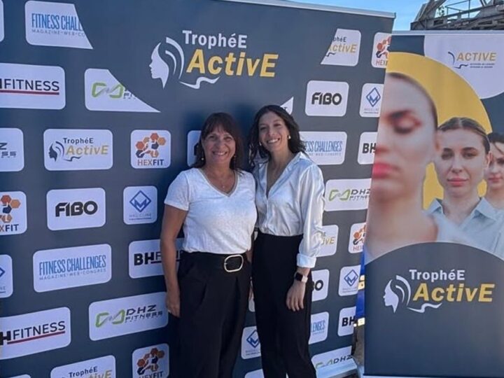 Hélène Guedes, lauréate de la 3e édition du trophée activE