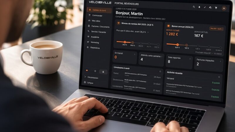 Velo De Ville détaille sa nouvelle plateforme B2B